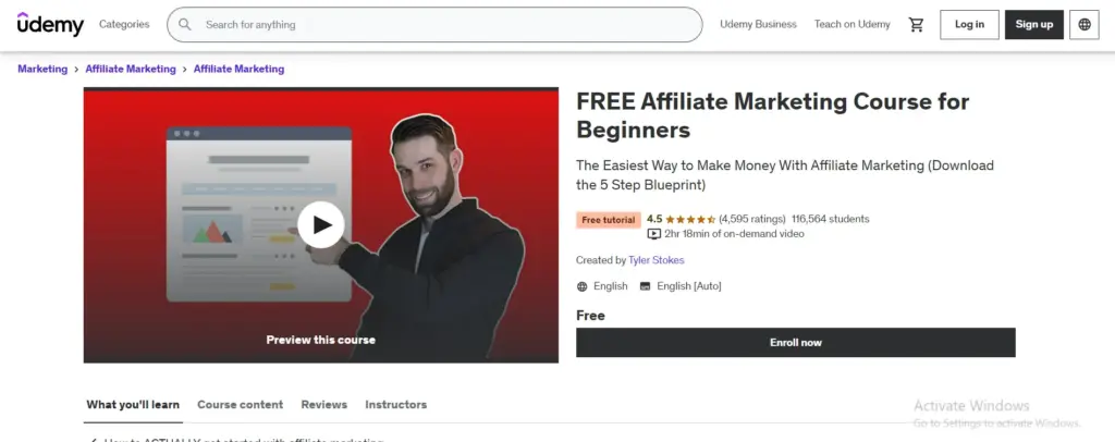 FREE Affiliate Marketing Course for Beginners