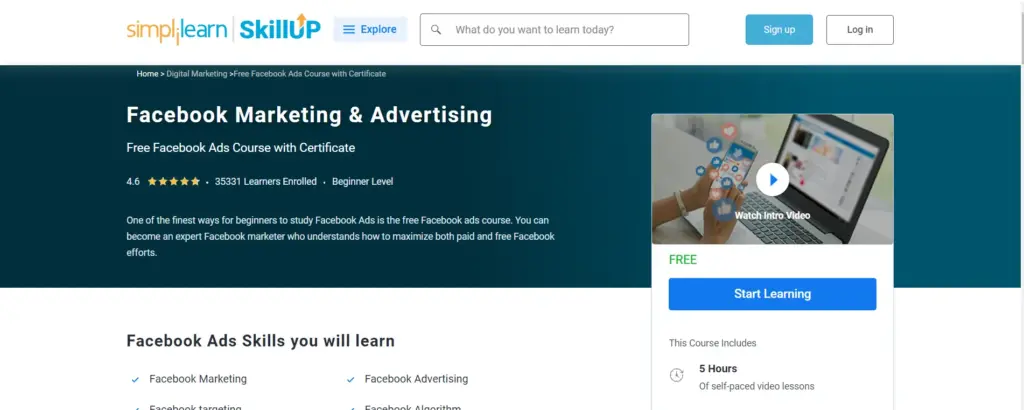 Facebook Marketing and Advertising